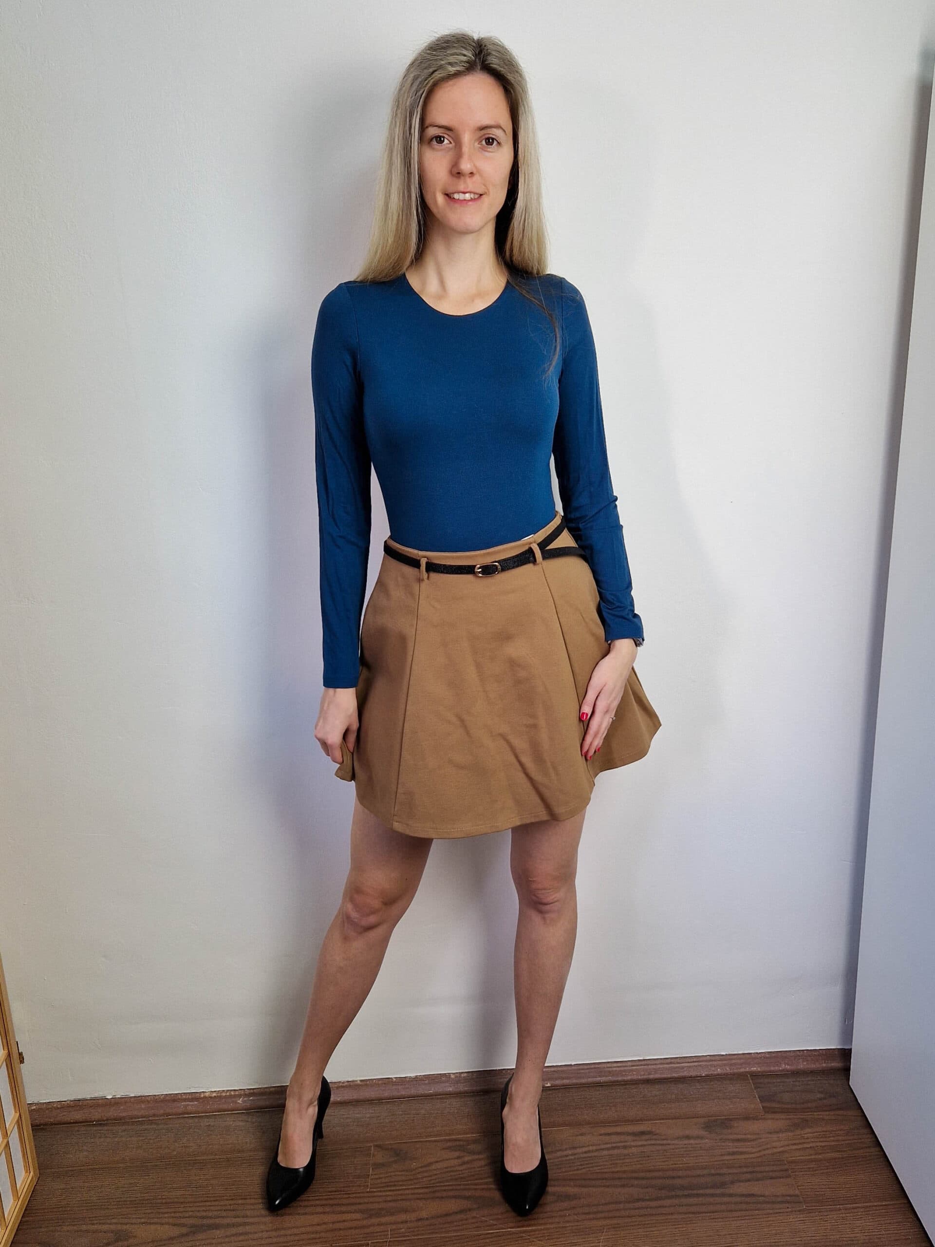 Alice petrol kereknyakú body