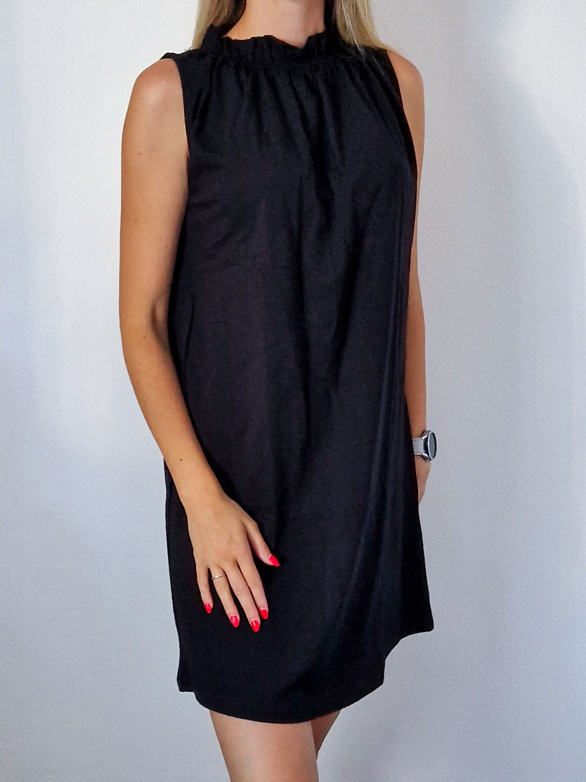 Mici fekete basic pamutruha