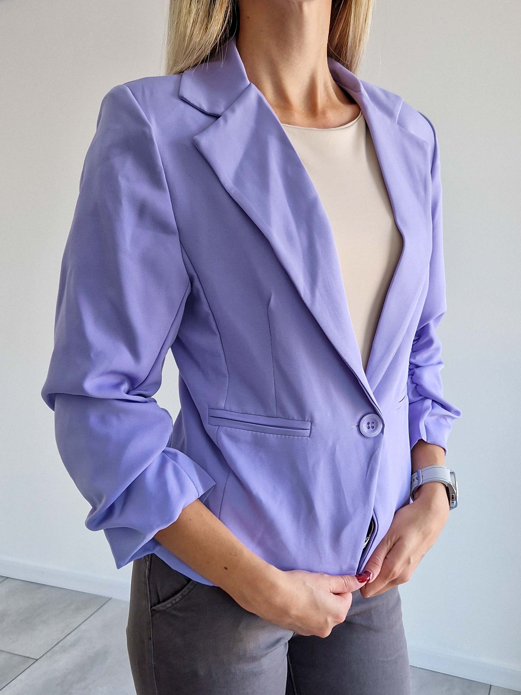 Pearl rövid orgonalila blézer – 40-42 méret