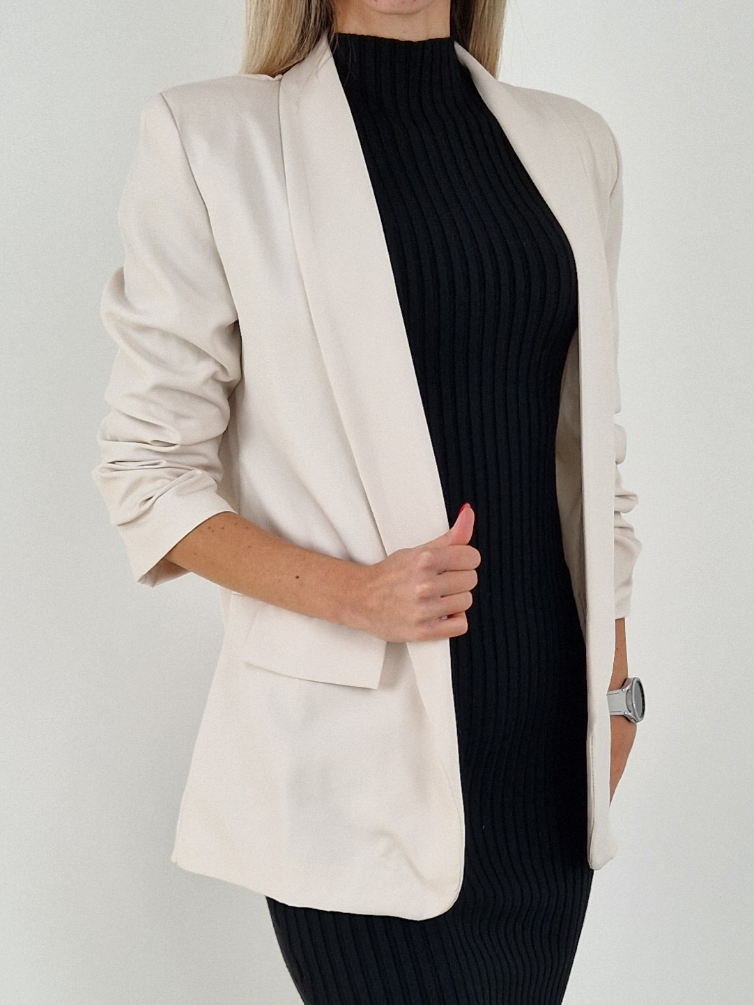 Ingrid krémszínű blézer