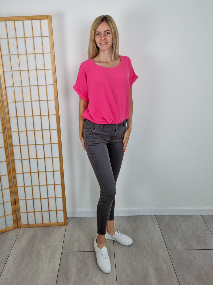 Limone szürke push-up farmernadrág