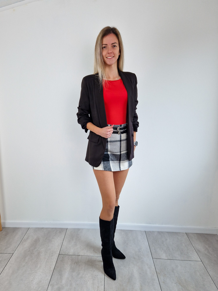 Ingrid fekete blézer – 36 méret