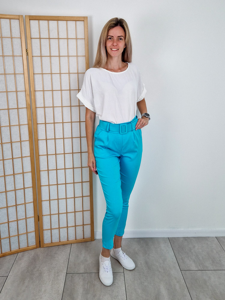 Kati fehér alul megkötős ejtett vállú felső – oversize