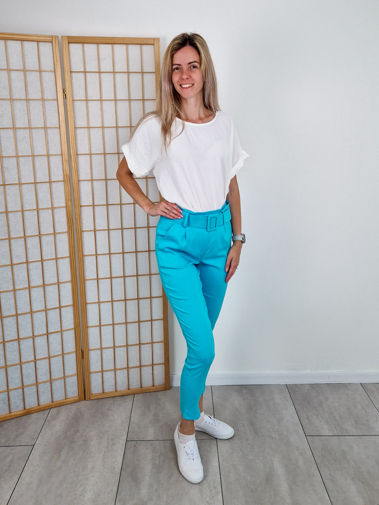 Kati fehér alul megkötős ejtett vállú felső – oversize