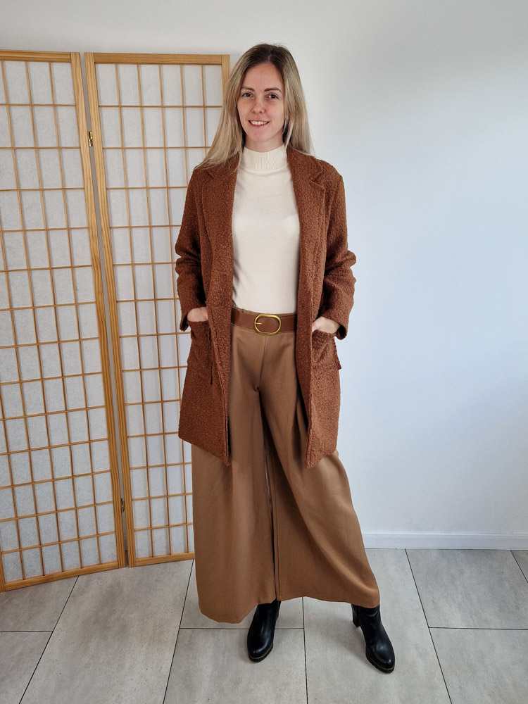 Anett barna teddy kabát XL méretig