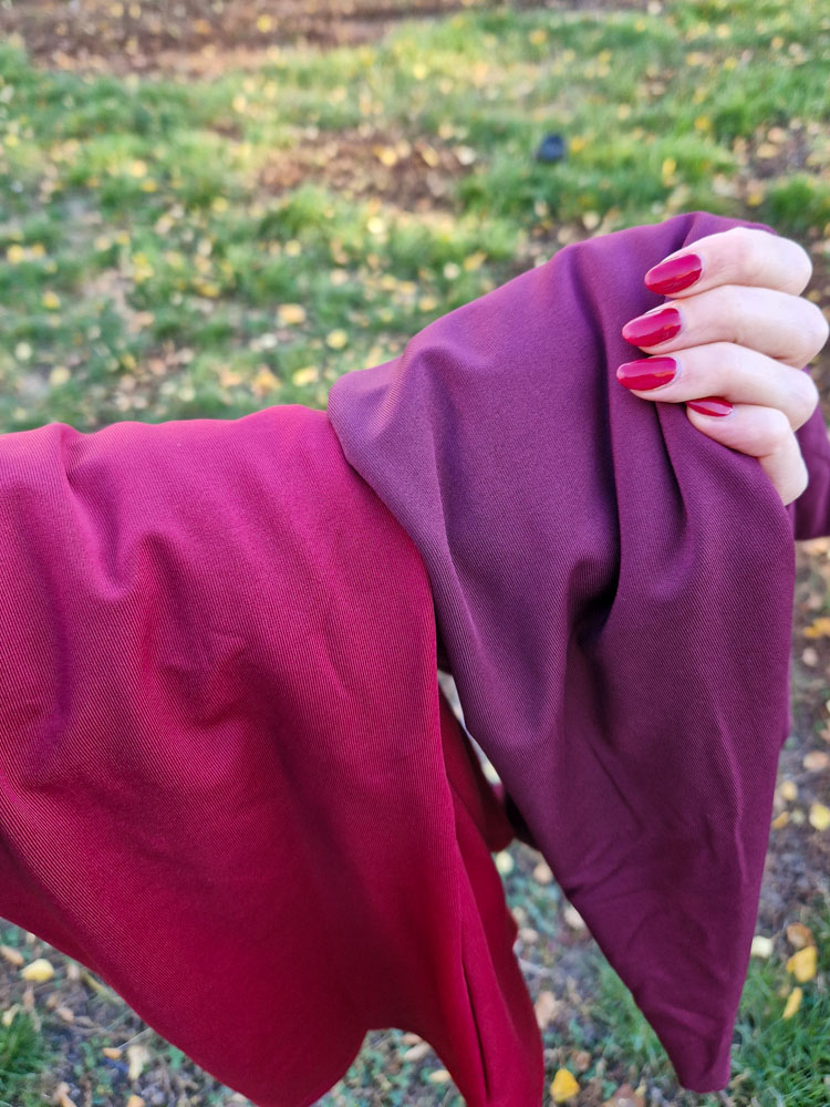 Love-V-nyaku-basic-bordo-burgundi-felso-1