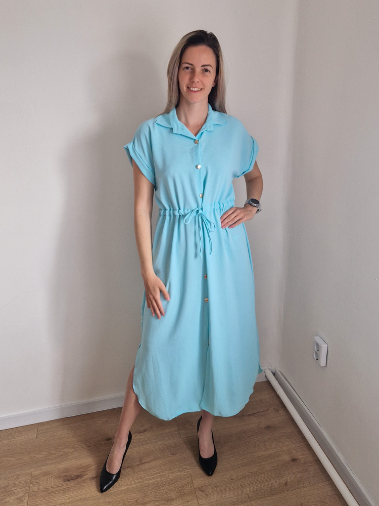 Loretta menta karcsúsító hatású ruha