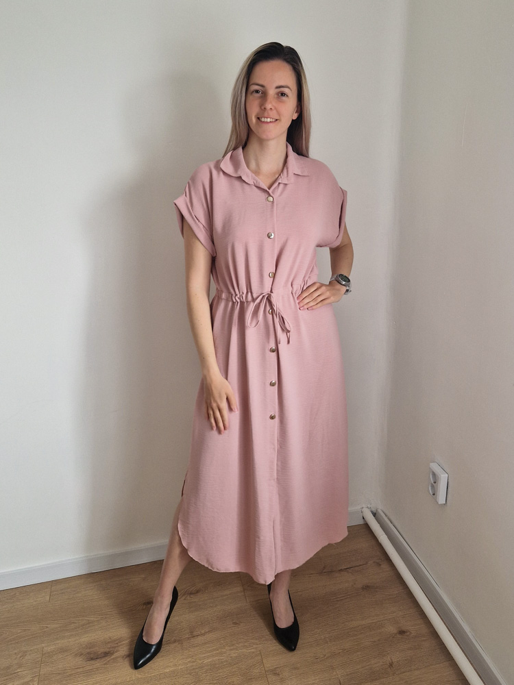 Loretta púder karcsúsító hatású ruha