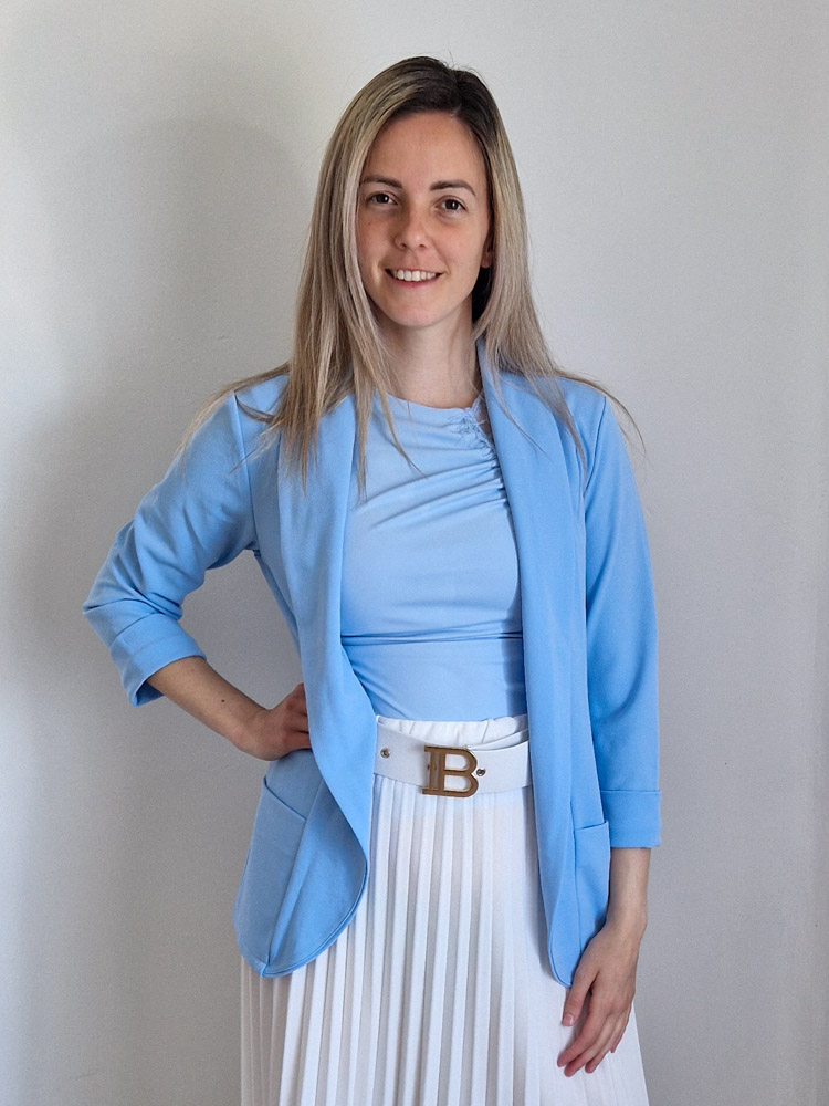 Shine babakék blézer