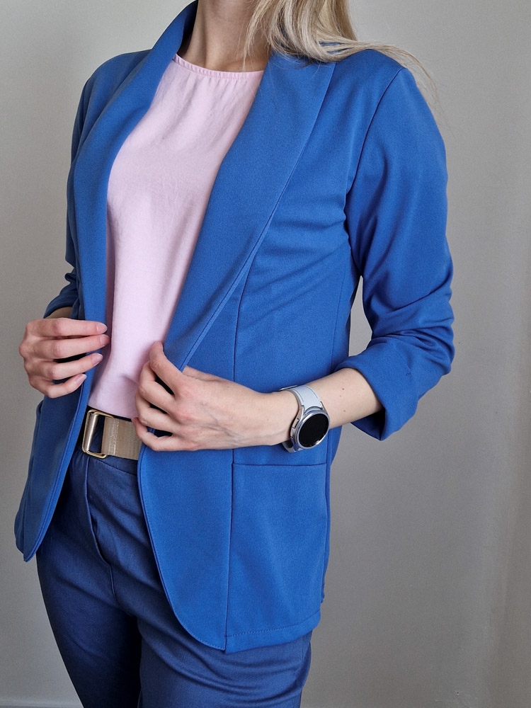 Shine farmerkék blézer